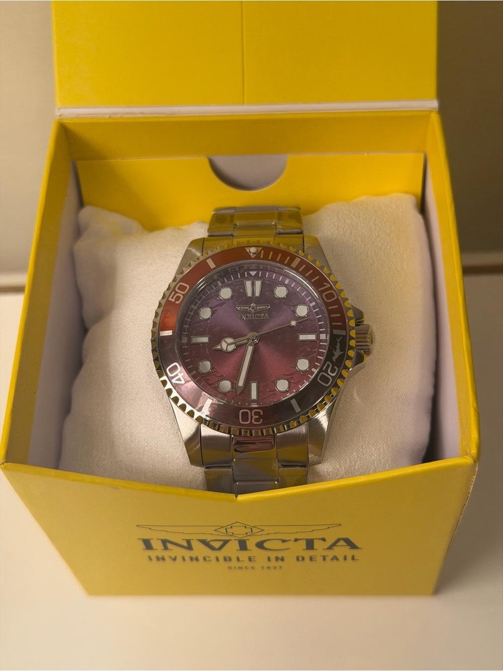 Invicta Pro Diver – 43mm | Brown & Grey Gradient Dial | New with Box - Picture 7 of 7
